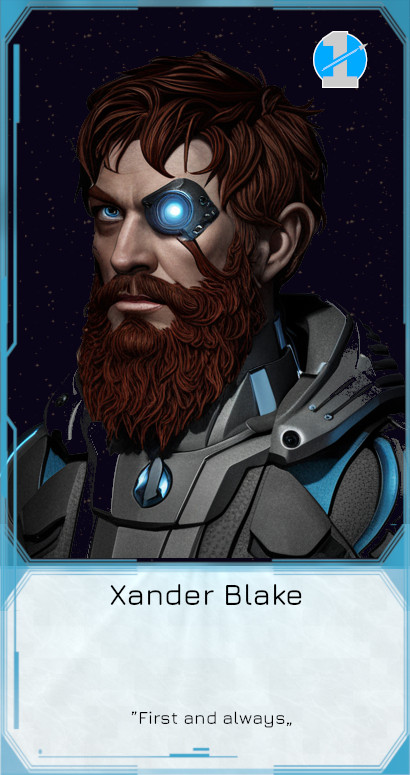 Example of a Leader card